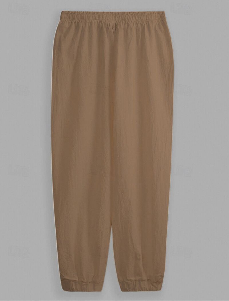 Lässige Herrenhose aus Leinenmischung – gerades Bein, entspannte Passform, atmungsaktiv und leicht für den Alltag (S-XXXL, 7 Farben)_voghion.com