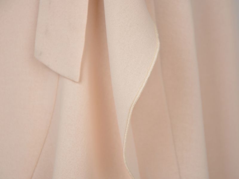 Jupe une pièce à lacets pour femmes, jupe irrégulière de couleur unie_voghion.com