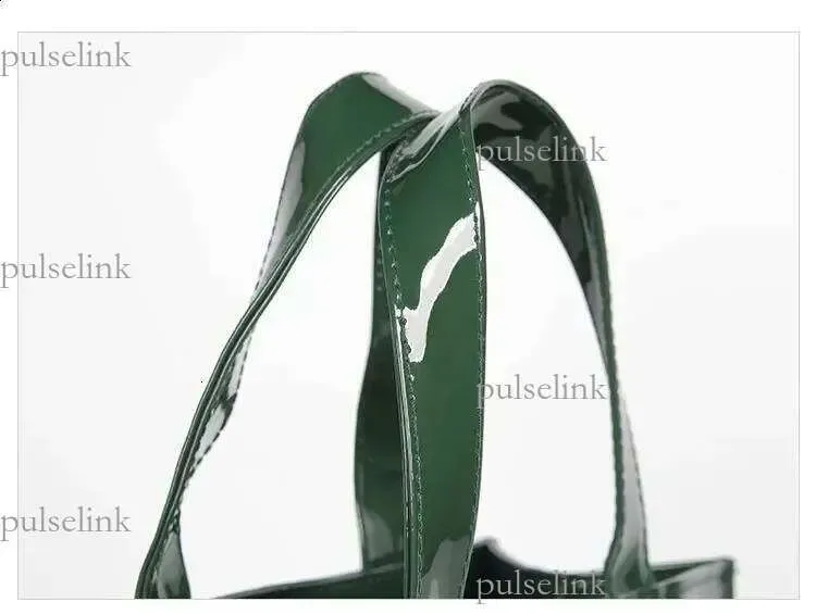 Fashionable And Fashionable Womens Jelly Handbag Environmentally Friendly Rectangular Shopping Bag Reusable Waterproof_voghion.com