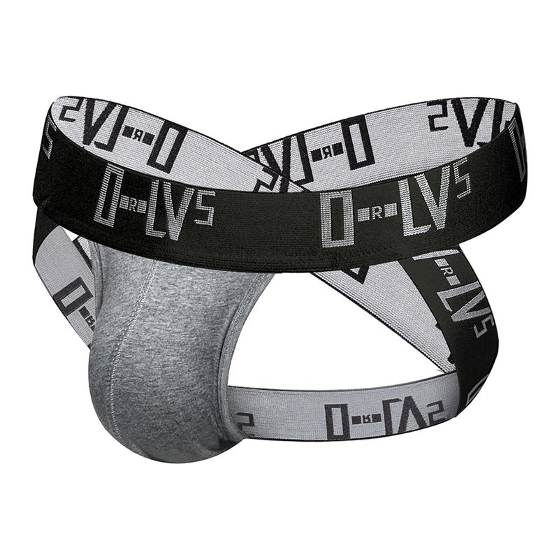 String élégant et moulant pour homme, taille basse, sexy, rehausseur de hanches, en pur coton, double string, sous-vêtement tridimensionnel pour jeune_voghion.com