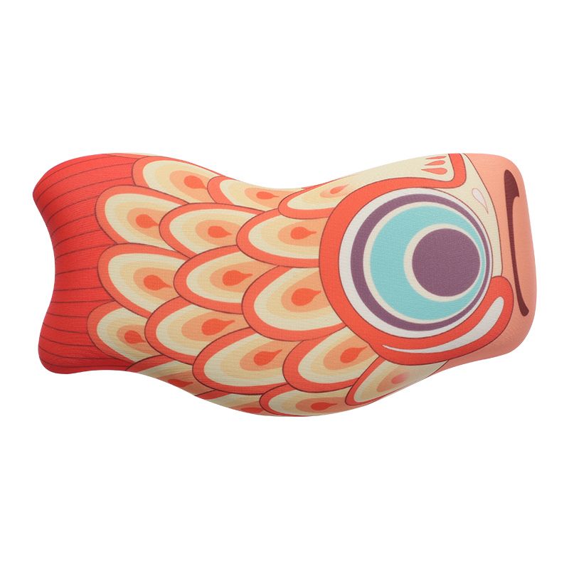 Unbeatable Quality Koi Lucky Silica Gel Wrister Mouse Pad Keyboard Support Office Wrist Protector Oversized Mat National Style Palm Tray_voghion.com