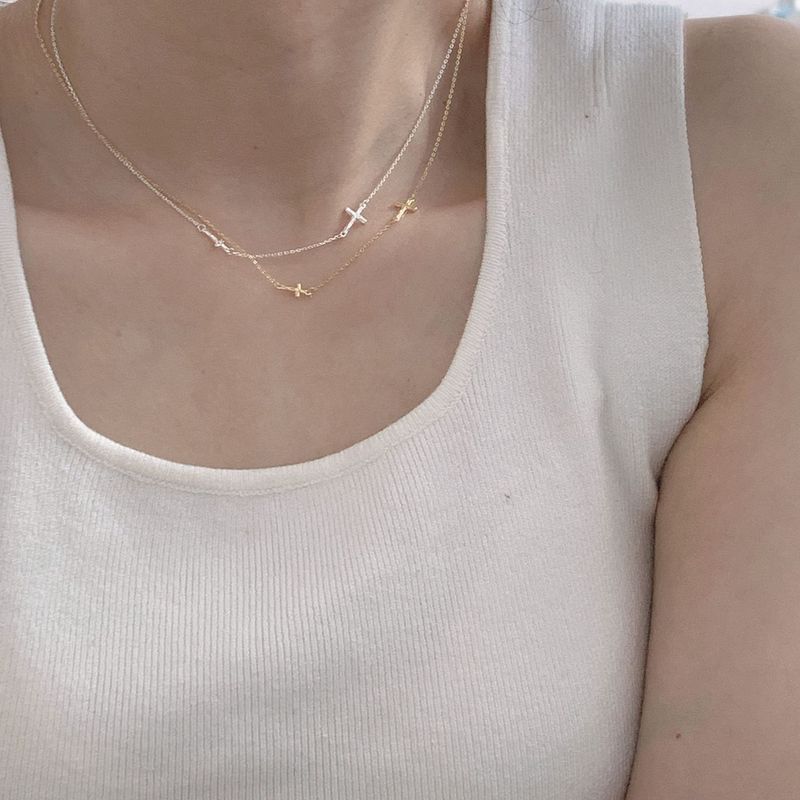 Mini skládaný nádherný a malý, high-end, temperamentní, studený styl, super víla klíční kost_voghion.com