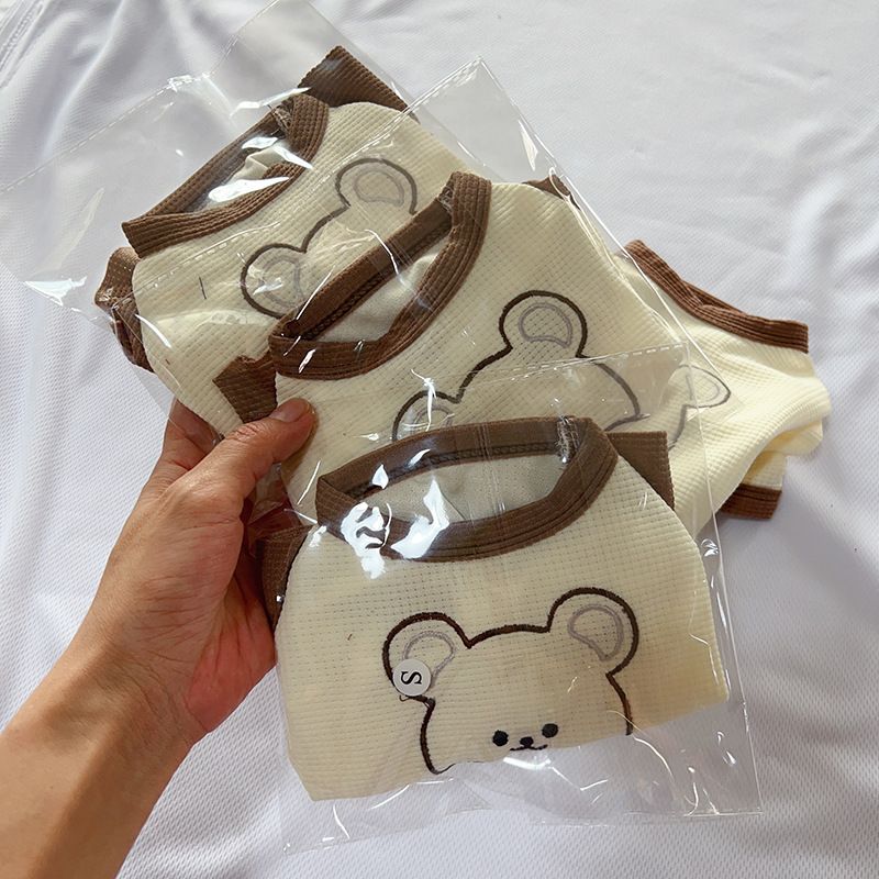 Spring Summer New Pet Teddy Bichon Cat Poodle Embroidered Dress Pomeranian Small Schnauzer Dog Clothes_voghion.com