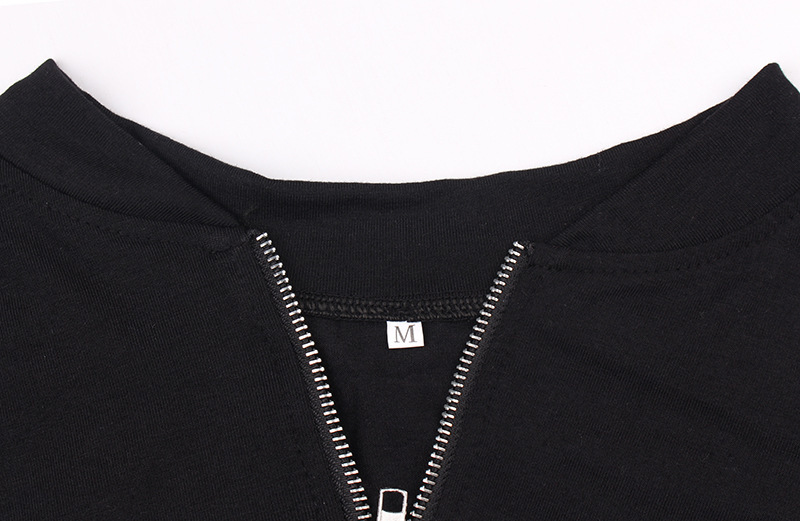 Unique Sportswear 2-piece Set Spring Autumn Zipper Crop Top And Pants Casual Outfit Street Style For Women_voghion.com