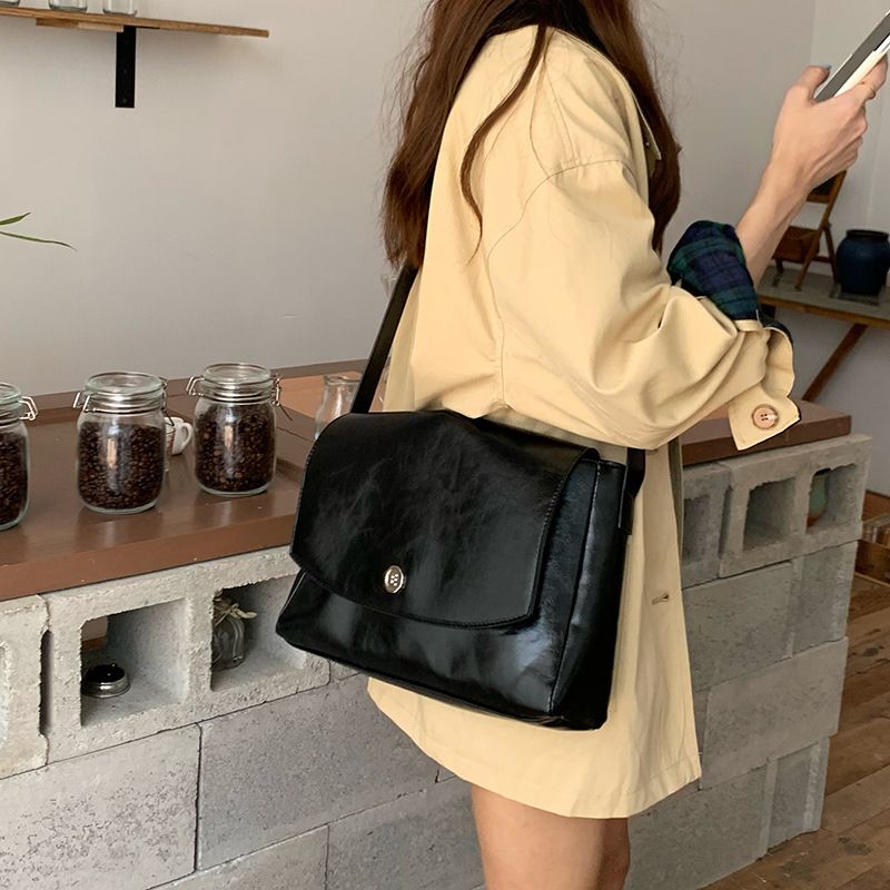 Borsa a tracolla semplice da pendolare con tracolla sensibile di qualità, borsa a tracolla di grande capacità, borsa a tracolla piccola e nuova di zecca_voghion.com