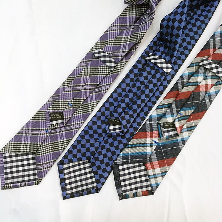 Cravatta scozzese britannica ad alta densità, camicia formale da uomo a quadri_voghion.com