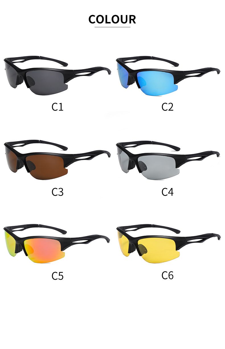 Nieuwe Outdoor Sport Fiets Gepolariseerde Zonnebrillen Voor Mannen En Vrouwen Rijden Zonnebrillen UV-bestendige Zonnebrandbrillen_voghion.com