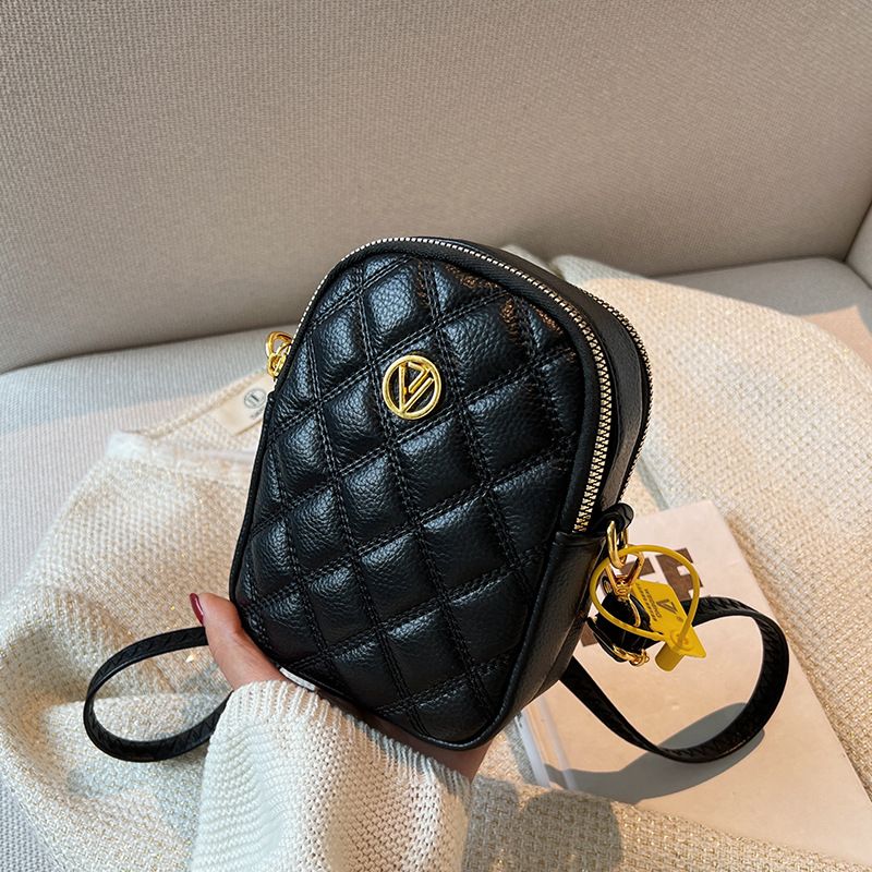 Zaino compatto e squisito da donna, super trendy, alla moda, leggero, piccolo, a tracolla, mini, borsa per telefono._voghion.com