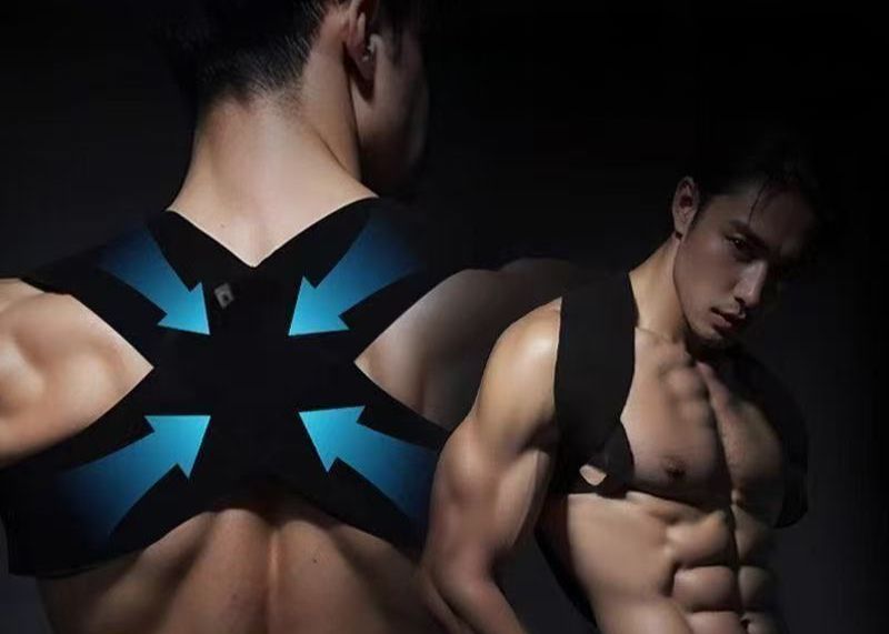 Unisex Straight Correction Belt Prevents Hunchback Curvature, Enhances Chest And Improves Posture, Opens Shoulders_voghion.com