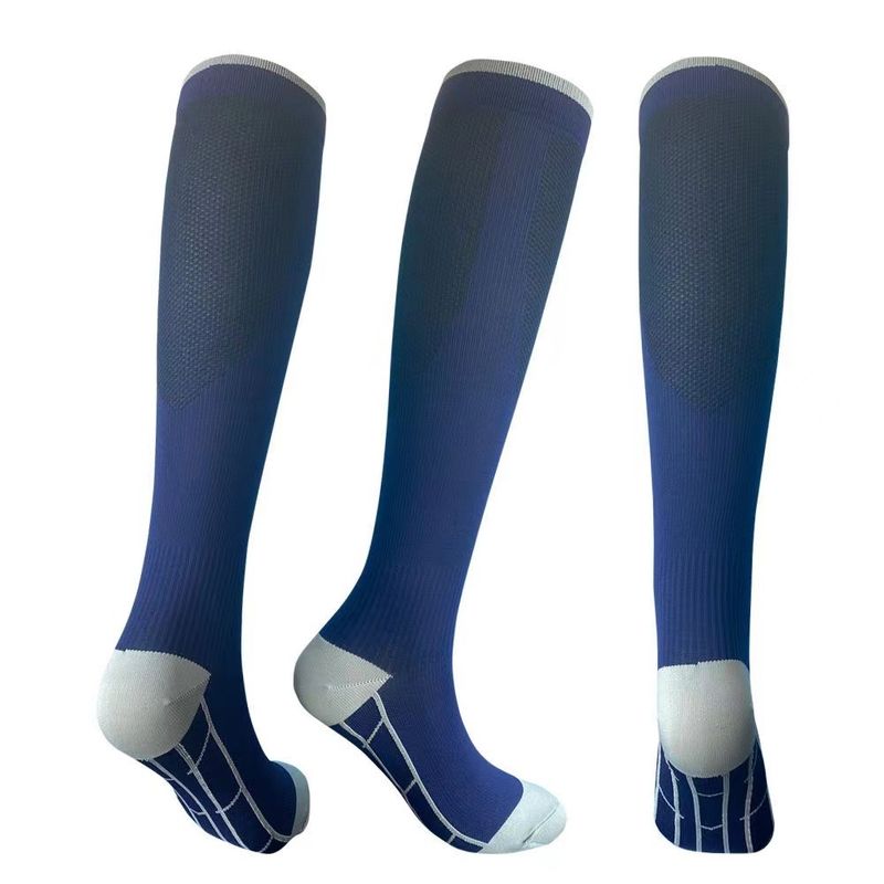Calcetines de fútbol, calcetines de compresión para deportes profesionales, calcetines de compresión para correr, calcetines finos de pantorrilla para mujer, calcetines para saltar la cuerda, fitness, yoga, golf, calcetines de presión muscular._voghion.com