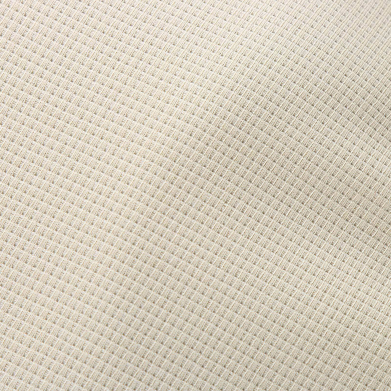 Herrkläder Heavy Waffle pikétröja med lapel långärmad fritids T-shirt_voghion.com