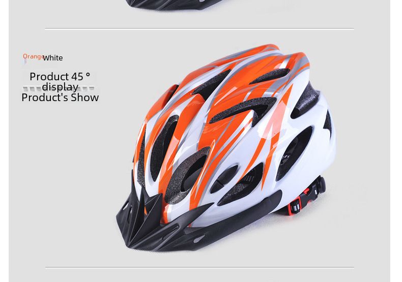 Spot Vëloshelm Vëlo Mountainbike Stroossevelo Reithelm integréiert verstellbar Outdoor Sport Reideausrüstung_voghion.com