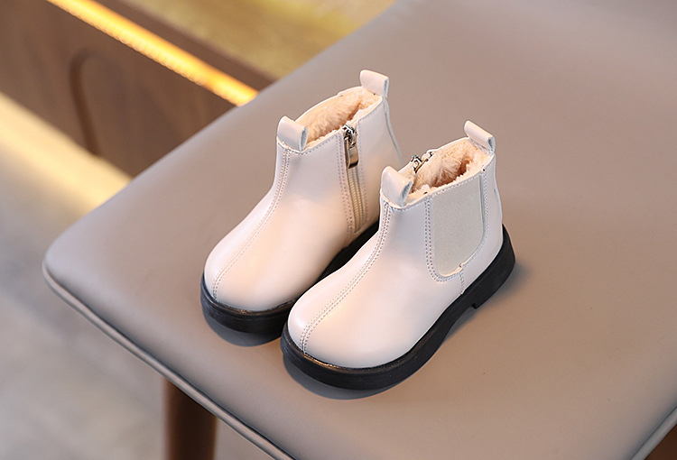 Scarpe per bambini alla moda Stivali alla moda per bambini Stivali in cotone per ragazzi Stivali da neve alla moda per ragazze Antivento Warm Tide_voghion.com