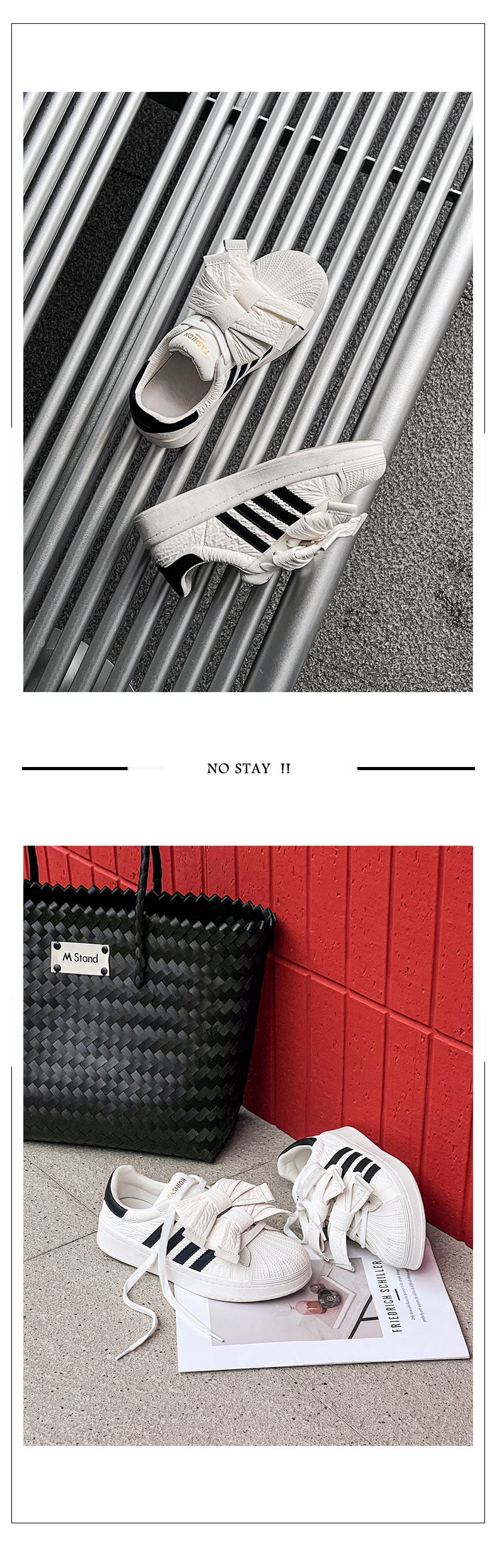 Clover Shell Head Classic Board Women's 2025 Spring White Low Cut Versatile Sports And Leisure Shoes_voghion.com