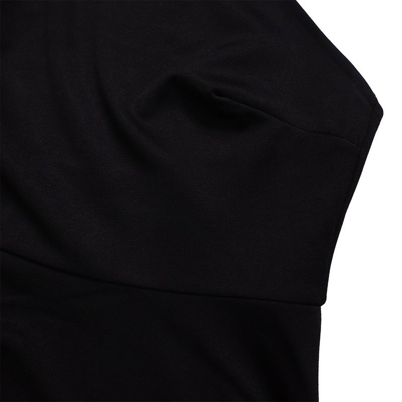 Damenbekleidung Sommermode zweiteilig ärmellos rückenfrei unregelmäßig langer Rock Hose mit weitem Bein_voghion.com