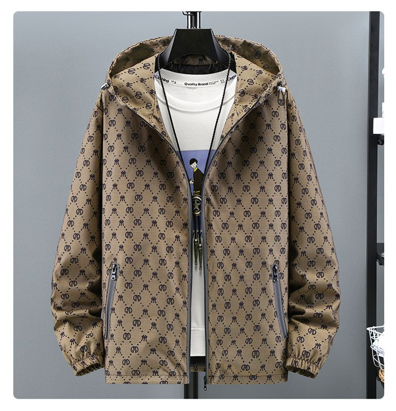 Ανδρικό σακάκι τάση Όμορφο casual plus size_voghion.com