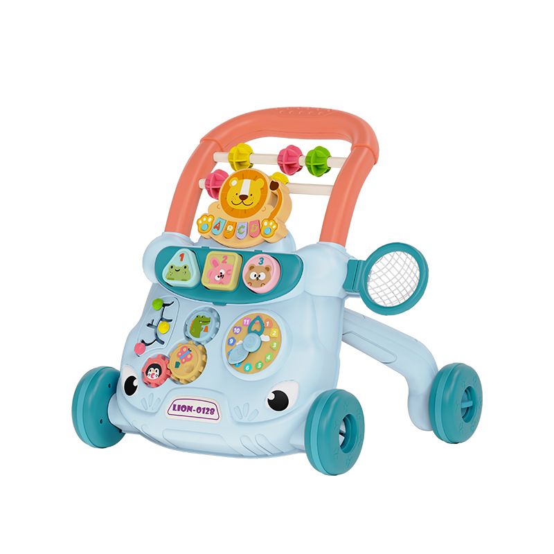 Andador de juguete para bebés, estación de apoyo para que los bebés aprendan a caminar, carrito, andador antivuelco_voghion.com