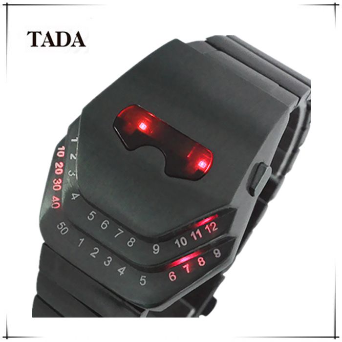 Fashion Cobra Watch Personality Alien Electronic Watch Luminous Alloy Wrist Watch_voghion.com