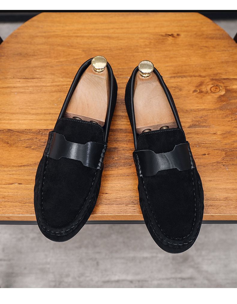 Fréijoer a Summer Nei Bounen fir atmungsaktiv liicht Stoff Trendy Féissbedeckung Fuerschong mat mëller Sohle fir Hären_voghion.com
