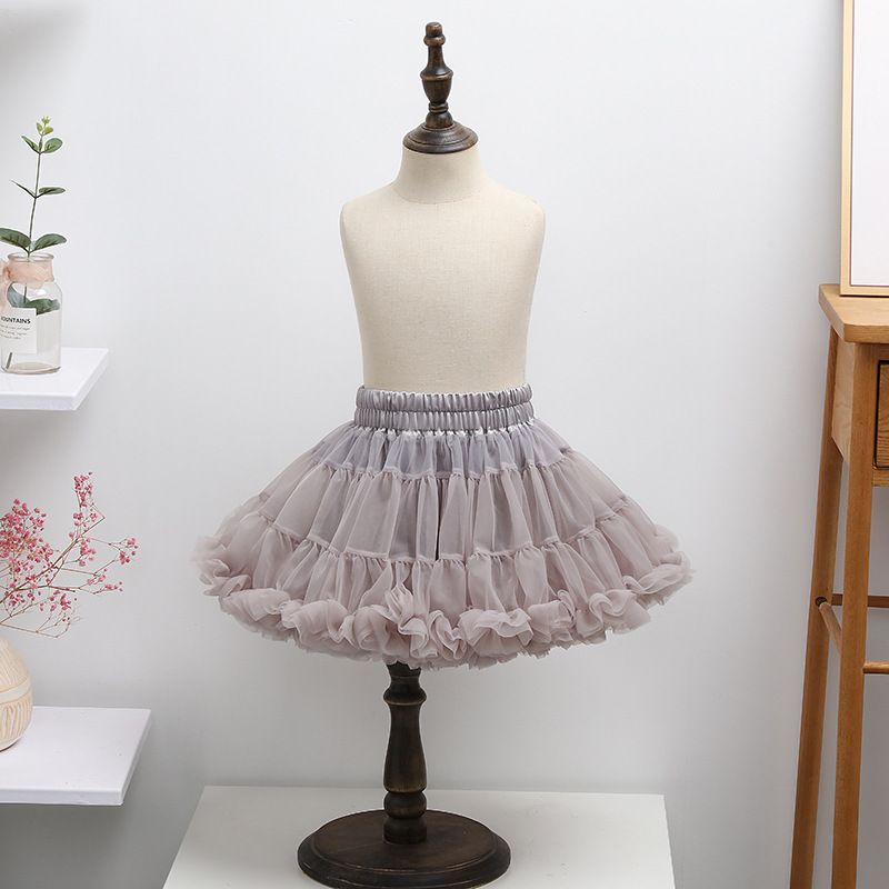 Vestiti per neonati Gonna TUTU Abbigliamento per bambini Gonna convessa autentica Gonna a goccia Lori Gonna elasticizzata in tessuto di seta grande Gonna arcobaleno_voghion.com