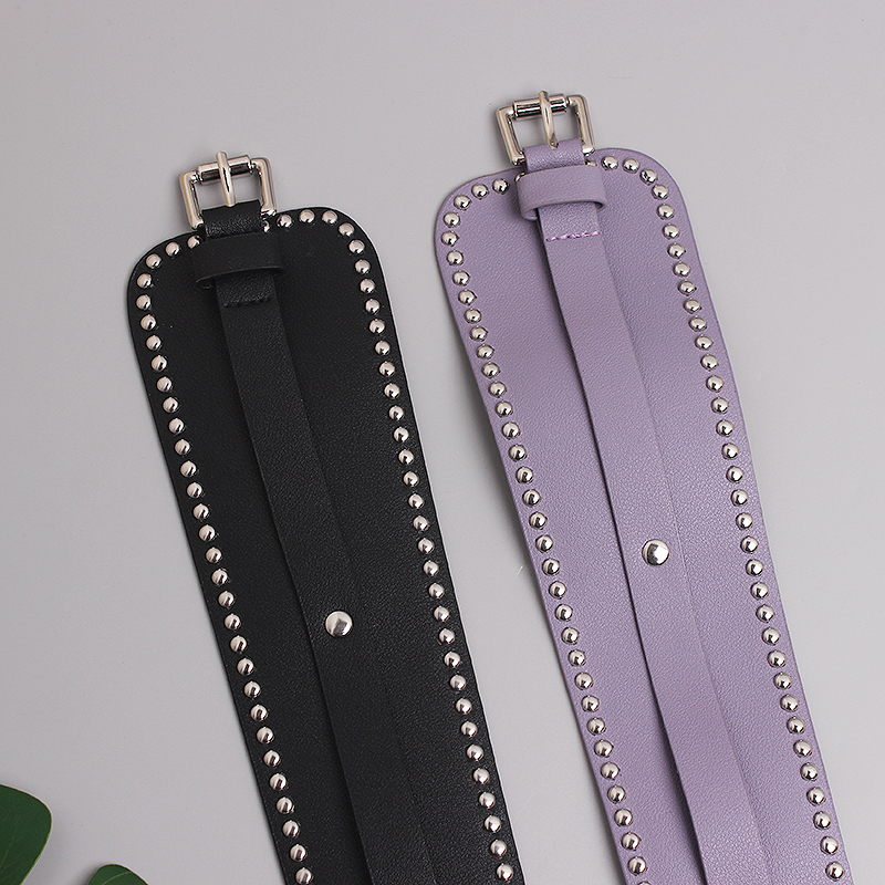 Cintura larga da donna, vestito, camicia, decorazione in vita, cintura estiva rosa viola, alla moda e versatile_voghion.com