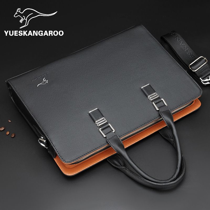 Handbag Horizontal Business Briefcase Travel Office Men's Shoulder Bag Portable Lightweight_voghion.com