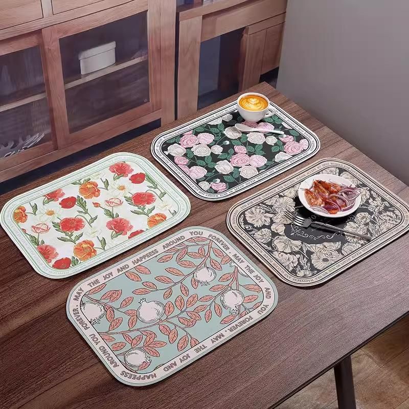 Unbeatable Quality American Light Placemat PU Leather Table Mat Waterproof Oilproof And Heatproof Oversized Mouse Writing Office Desk Pad_voghion.com