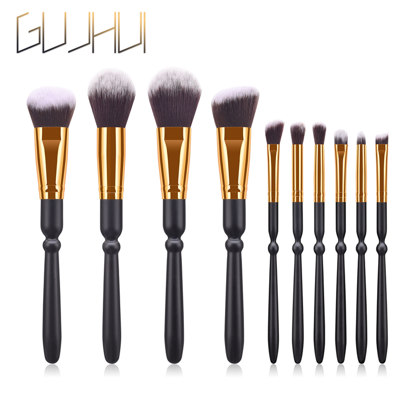 10-teiliges Make-up-Pinsel-Set Yuncai Calabash Sword Make-up-Tools GUJHUI_voghion.com