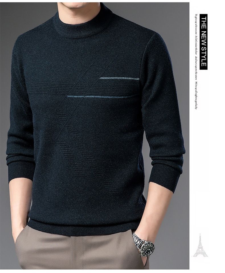 2023 Warm Sweater Father Undercover Middle aged Men's Elderly Grandpa Winter Clothing_voghion.com