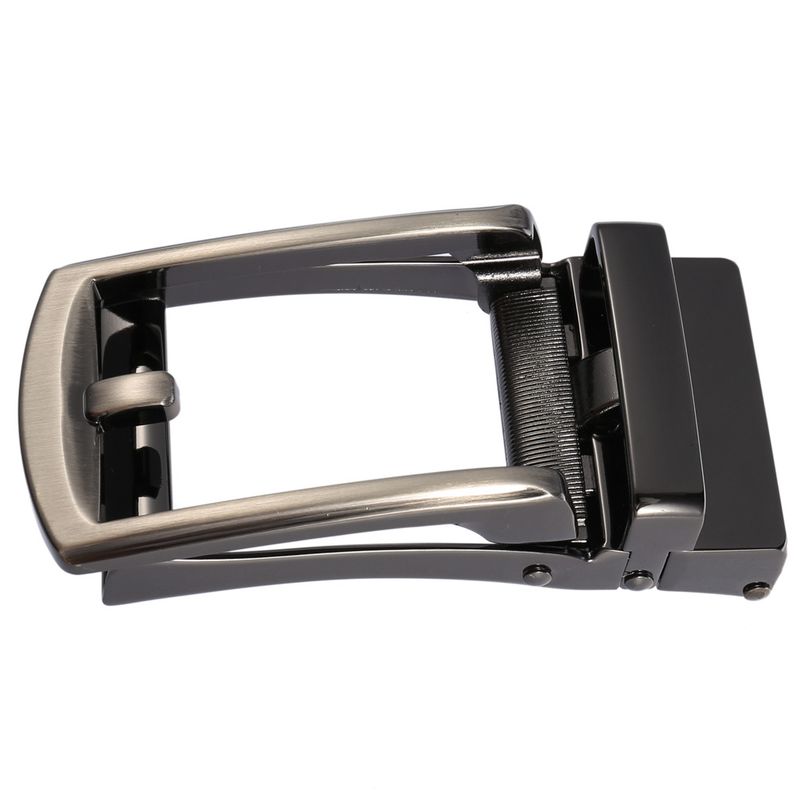 HEIßER herren Business Legierung Automatische Schnalle Einzigartige Plaque Gürtel Schnallen 3,5 cm Ratsche Männer Zubehör designer gürtel_voghion.com