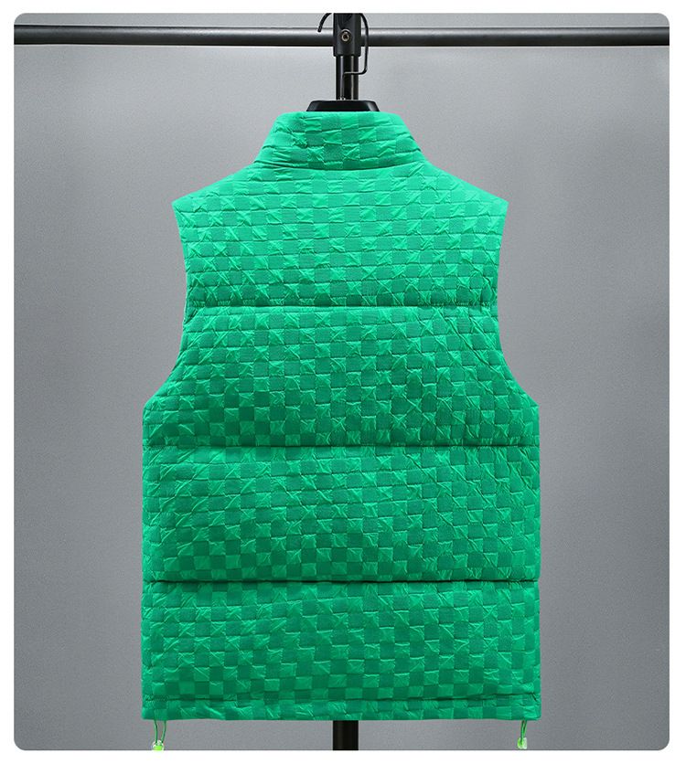 Teenage Clothing ühevärviline puuvillane vest meeste vabaaja paks soe vest suures suuruses jope _voghion.com