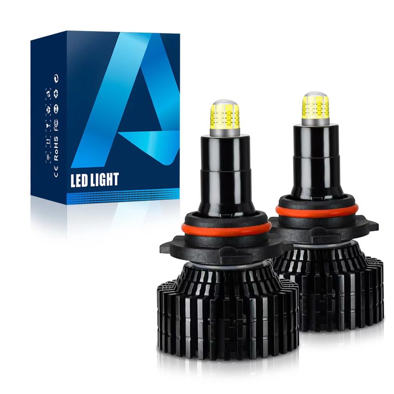 2 pezzi 3D 360 H7 LED Canbus lampadine per fari auto 160000LM H11 H1 HB3 9005 HB4 9006 300W fendinebbia per auto Turbo Mini_voghion.com