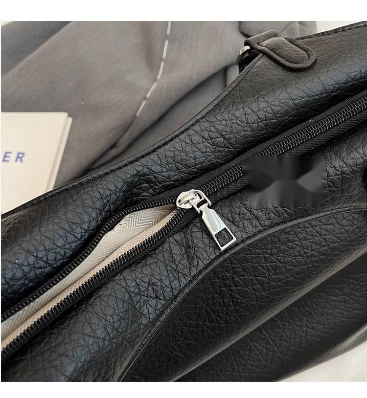 FOUR ONE Pendlertasche mit großem Fassungsvermögen für Damen, neue modische Unterarmtasche im koreanischen Stil mit einer Schulter, Handgriff in Hundert Schritten_voghion.com