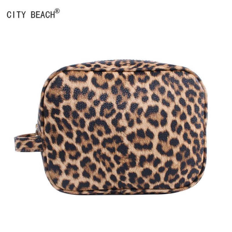 2020 Cosmetic Bag European and American Printed Small Soft Handle Small Square Bag Zipper Stereo Bag Horizontal Square Ordering Cosmetic Bag_voghion.com
