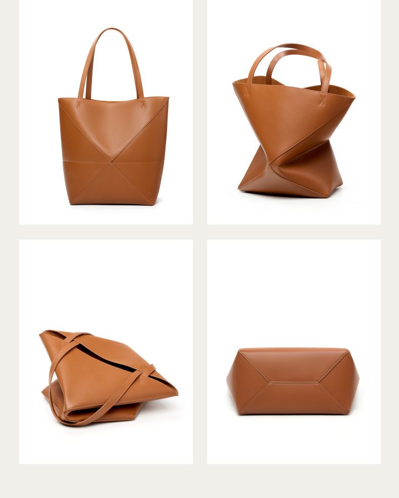 Borsa da donna Wanderlust, borsa a secchiello in vera pelle, borsa a tracolla monospalla tinta unita, borsa da pendolare sottobraccio, borsa tote da donna_voghion.com