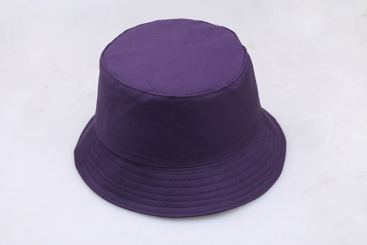 Unisex Personalisierter Fischerhut Beckenhut Modehut Flacher Visierhut Sonnenschutzhut Runder Hut aus reiner Baumwolle_voghion.com