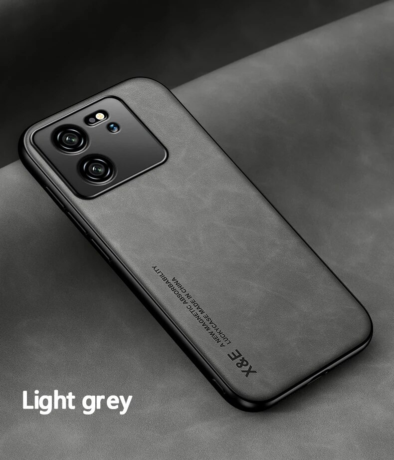 Custodie magnetiche in pelle 13T per Xiaomi 12T 11T Lite POCO F5 Redmi Note 13 12 11 Pro Cover_voghion.com