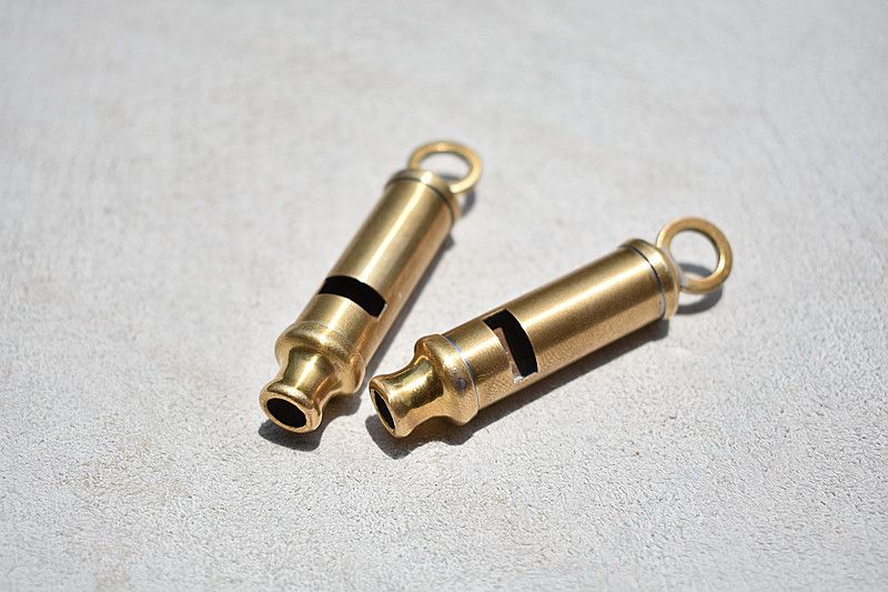UK ACME Siren EDC Outdoor Survival Copper Whistle Brass Loud Sound_voghion.com