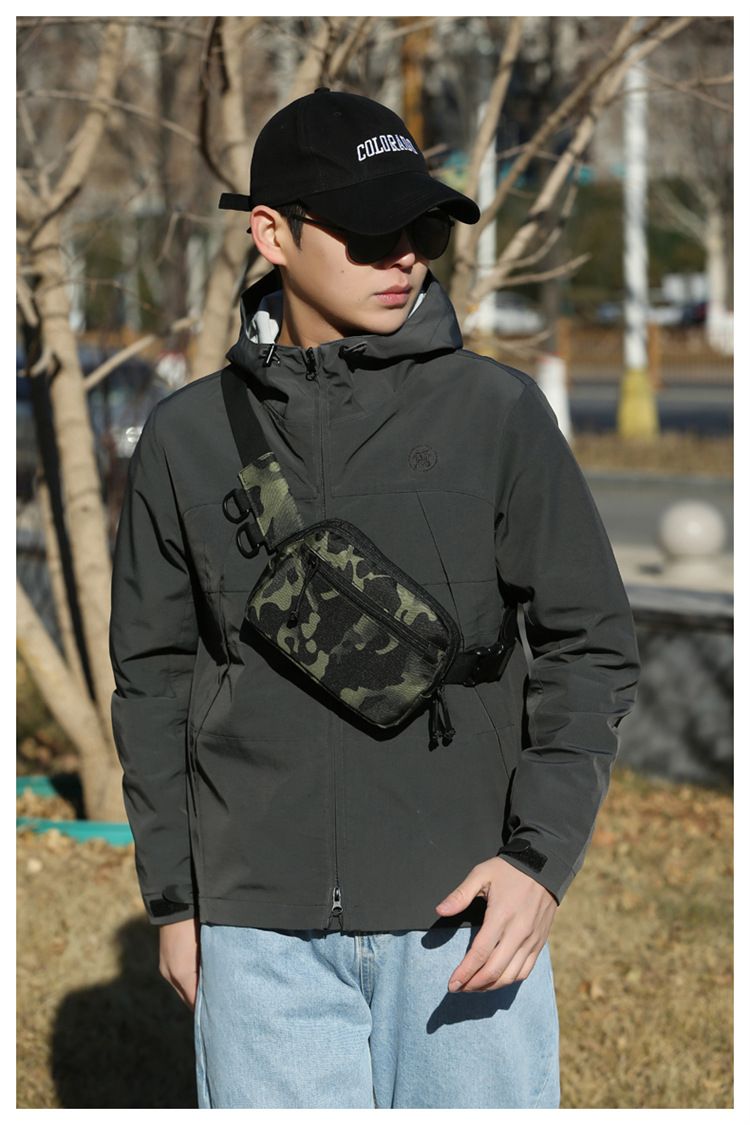 Borsa da jogging da città, alla moda, casual, da donna, in tinta unita, versatile, a tracolla, per sport all'aria aperta, marsupio per cellulare_voghion.com