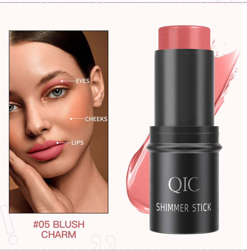 Concealer Cubic Natural Highlight Powder Blush Makeup Stick_voghion.com