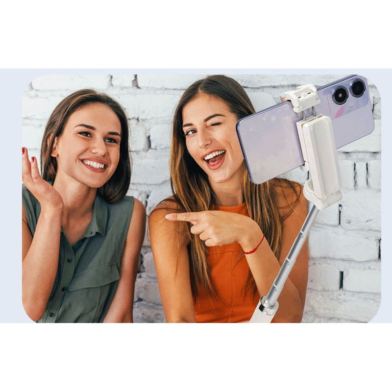 New JC - 25 Ultra Mini Selfie Stick: 360 - Degree Phone Photography Artifact For Travel_voghion.com