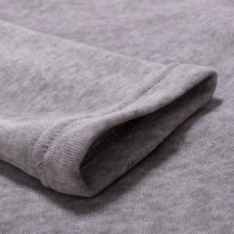 Herrenbekleidung, Fleece-Langarm-T-Shirt, Slim Fit, hoher Halsausschnitt, Thermo-Basisschicht (Weiß, Schwarz, Marineblau, Weinrot, Dunkelgrün, Hellgrau, Dunkelblau)_voghion.com