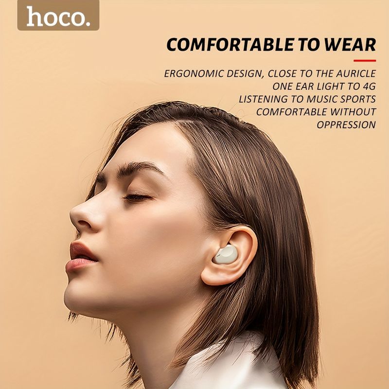 HOCO EQ3 Neue Upgrade-Ohrhörer mit Geräuschunterdrückung, kabelloses 5.3-Headset, Gaming-Ohrhörer mit geringer Latenz, Ohrhörer mit HD-Musiksound, Ohrhörer zum 7-stündigen Genießen,_voghion.com