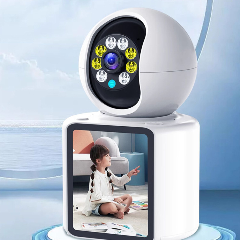 Home Two-Way Communication Wireless WiFi Surveillance Camera Smart Baby Pet Monitor HD Full Color_voghion.com