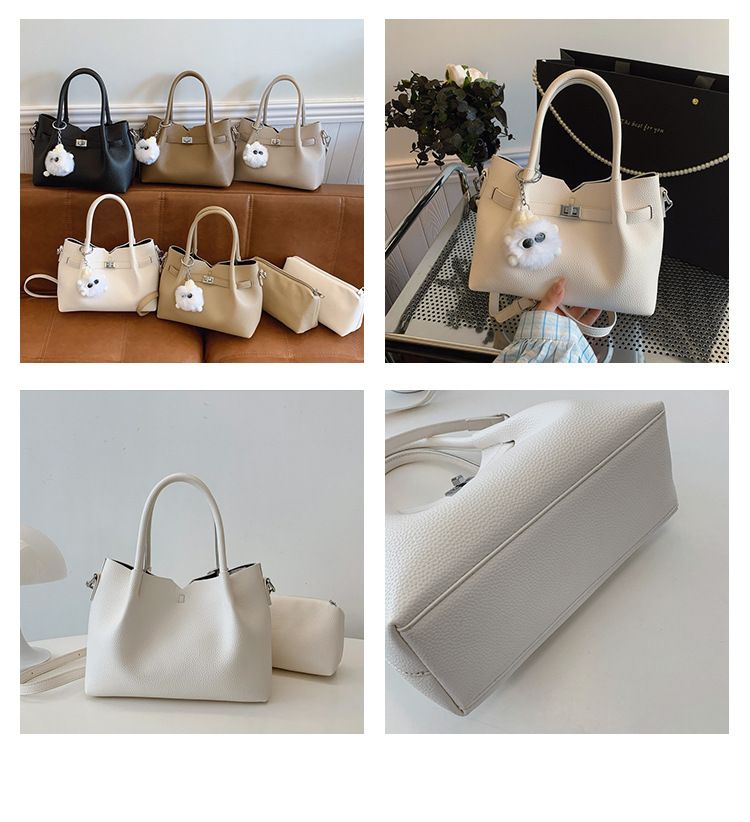 Borsa a secchiello personalizzata alla moda per donna, borsa a tracolla sottobraccio, borsa a mano casual da pendolare_voghion.com