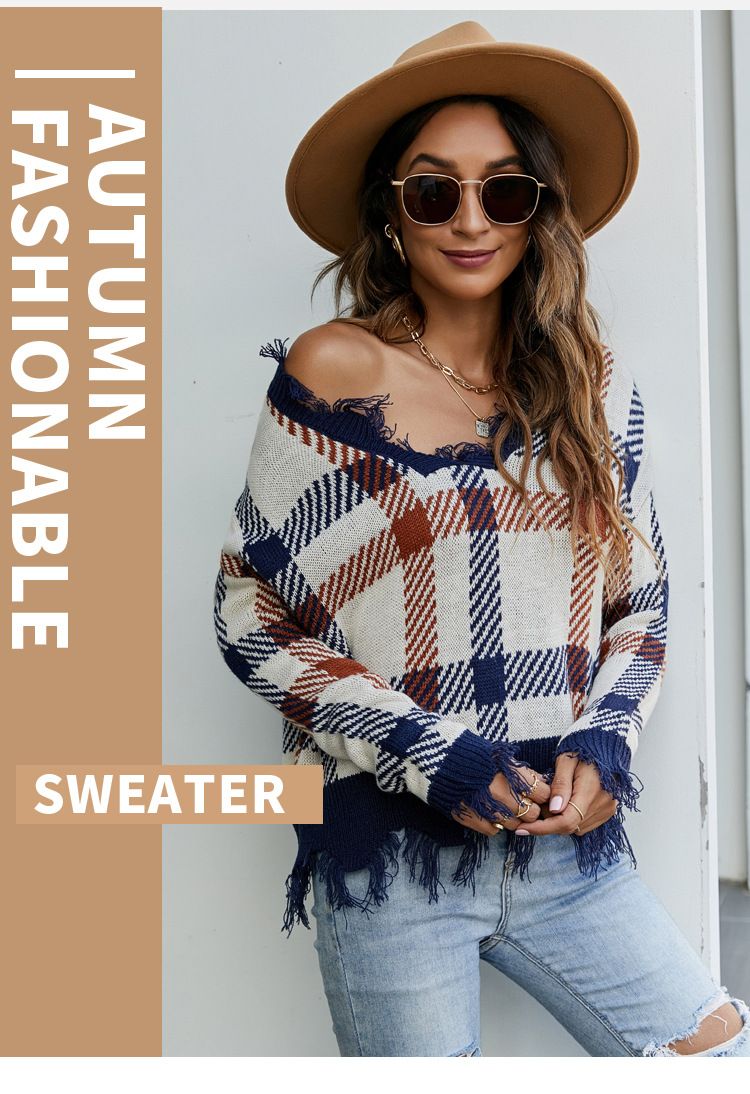 Wind Mix And Match Stacked Knitted Blouse, Loose High Waist Short Knitted Shawl_voghion.com