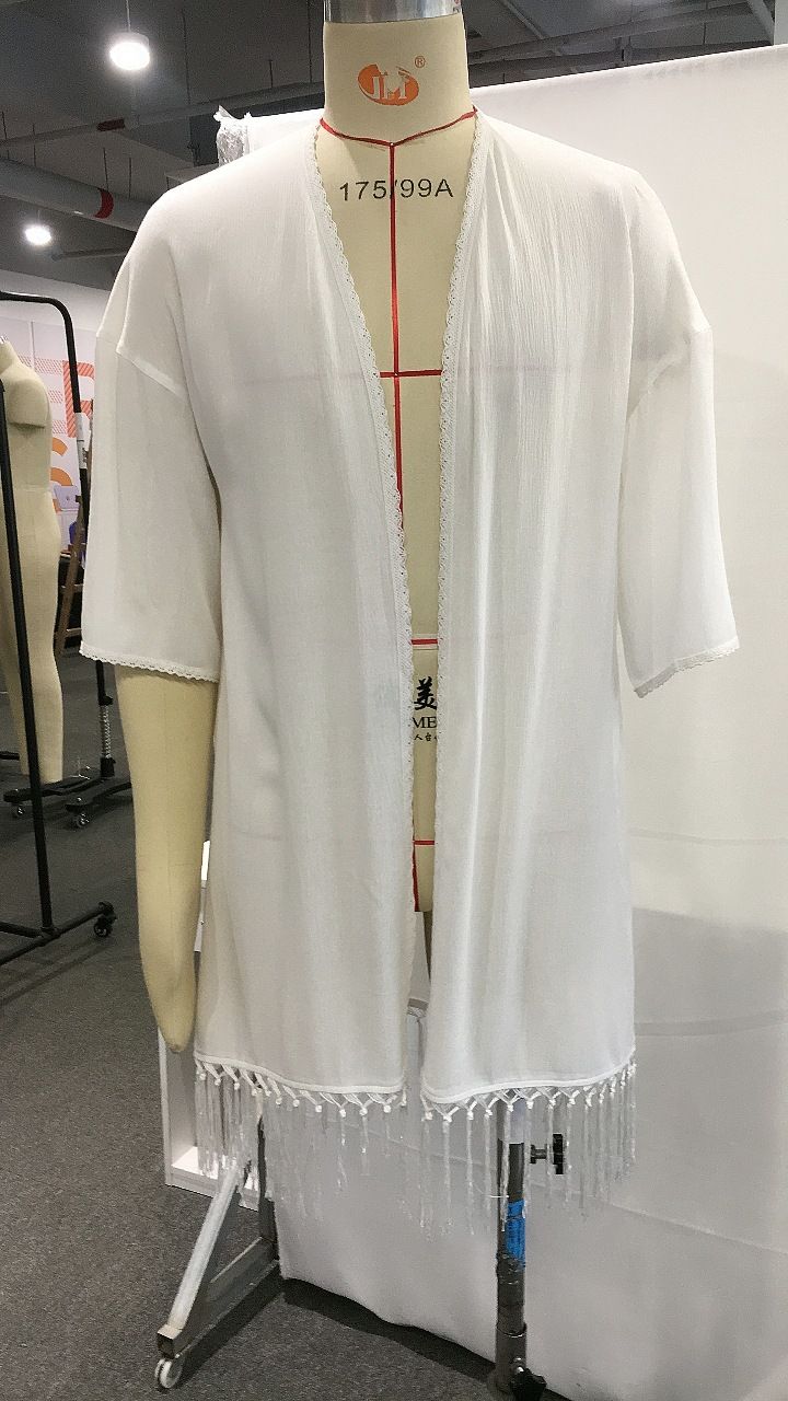 Cardigan estivo da uomo in lino Tulum per le vacanze, taglia europea_voghion.com