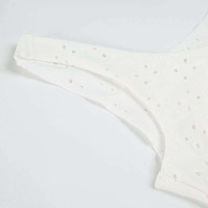 Damenbekleidung INS Style Hohltextur Kordelzug Schleife Hosenträger Hot Girl Sexy V-Ausschnitt Abnehmen Weste_voghion.com