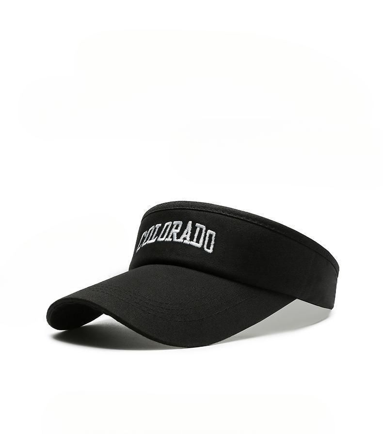 Hochwertiger Sommer-Sonnenschutz-Entenschnabelhut mit offenem Oberteil für Damen, Internet-Promi, Sport-Sonnenhut mit Gesichtsschutz ohne Oberteil_voghion.com