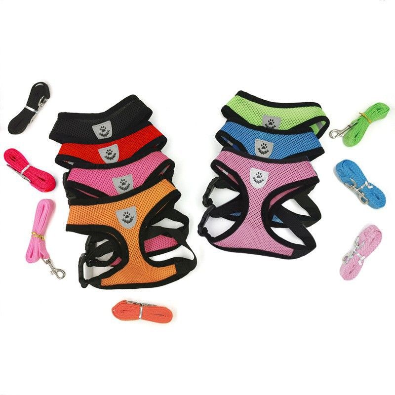 Leash Pet Small Medium-sized Dogs Can Be Towed Harness New Cat And Breathable Dog Walking Rope_voghion.com